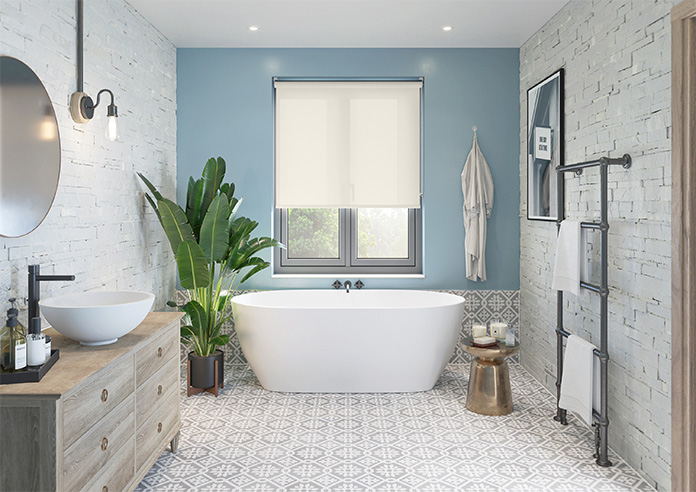 Vernazza (FR), Milky White - Twist&Fit Roller Blind - Image 8